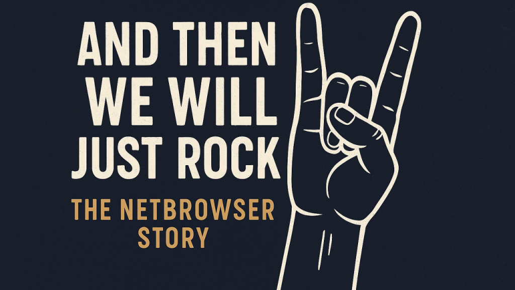 And Then We Will Just Rock A Startup's Rise, Fall, and Echo Through Time